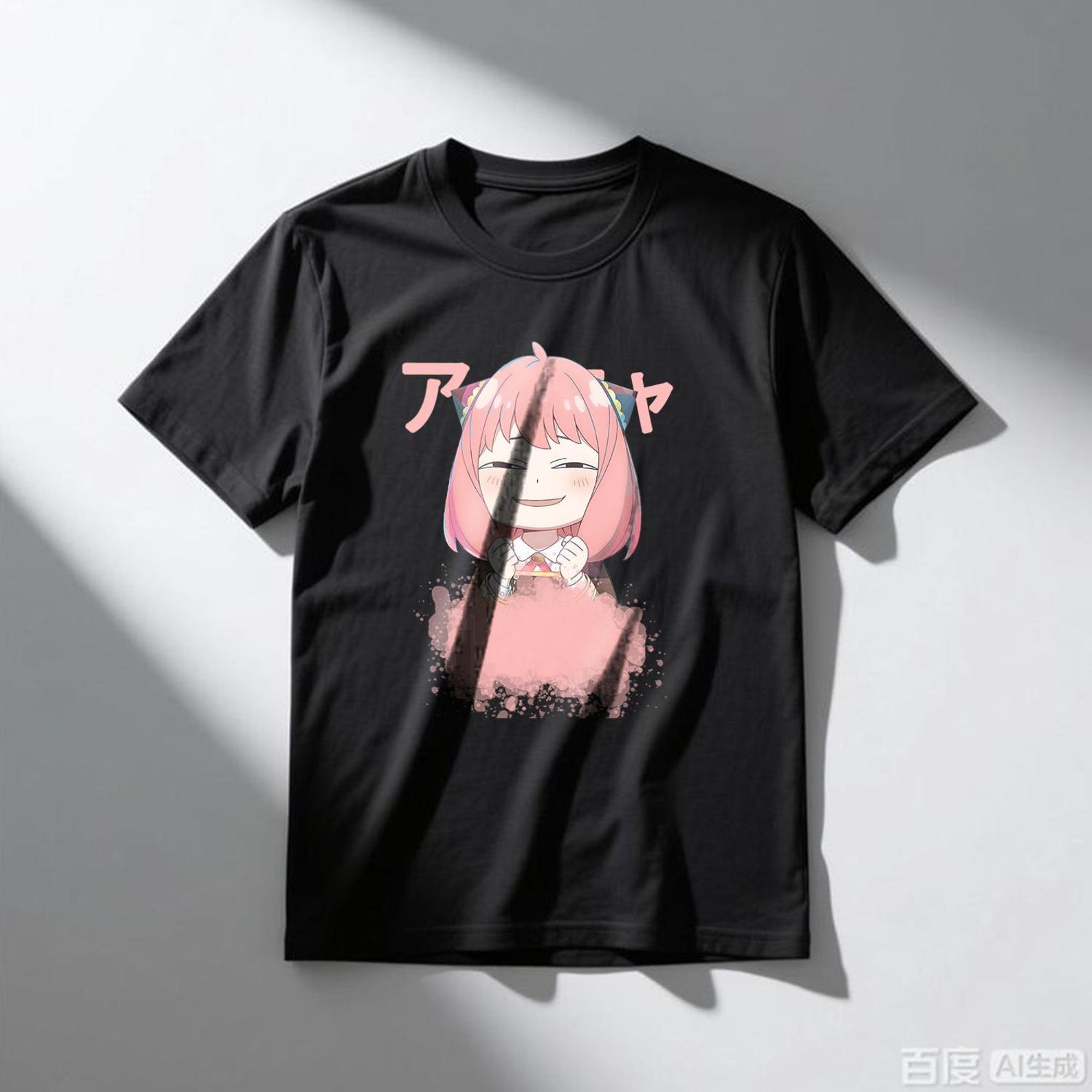 Anya Forger Anime T-Shirt, Spy x Family Manga Graphic Tee, Kawaii Unisex Streetwear Top 4XL