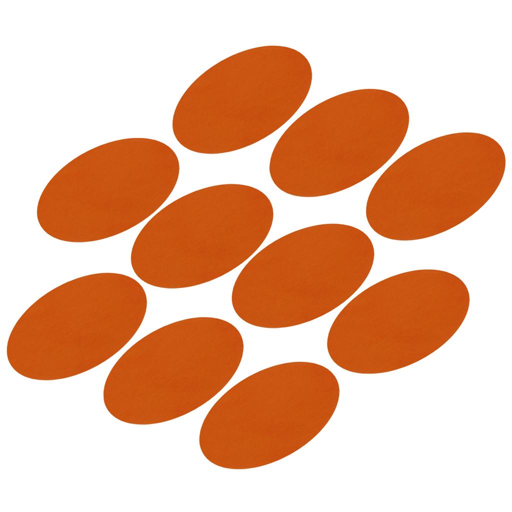 10 Pack Elbow Knee Iron-on Fabric Patches Repair Patches Oval Repair Patch Self-adhesive for Clothing Repair Crafts Repair Kit