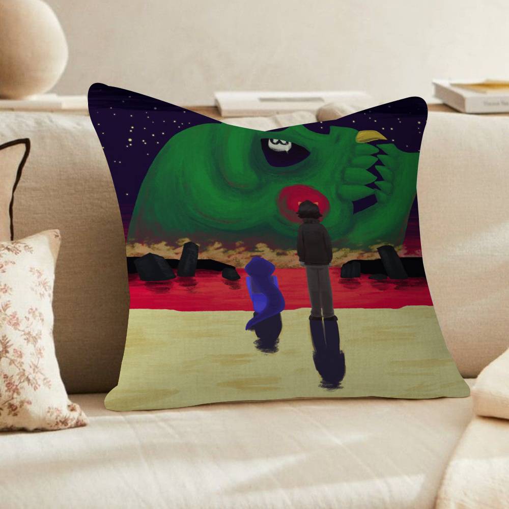 Popular Internet Anime HHomestuck Cushion Cover Pillowcase Upholstery Sofa Throw Pillow Home Decor Pillowcas