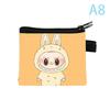 1 PC New LaBuBu Cute Cartoon Coin Purse Wristlet Bag Cartoon Wallet Mini Zipper