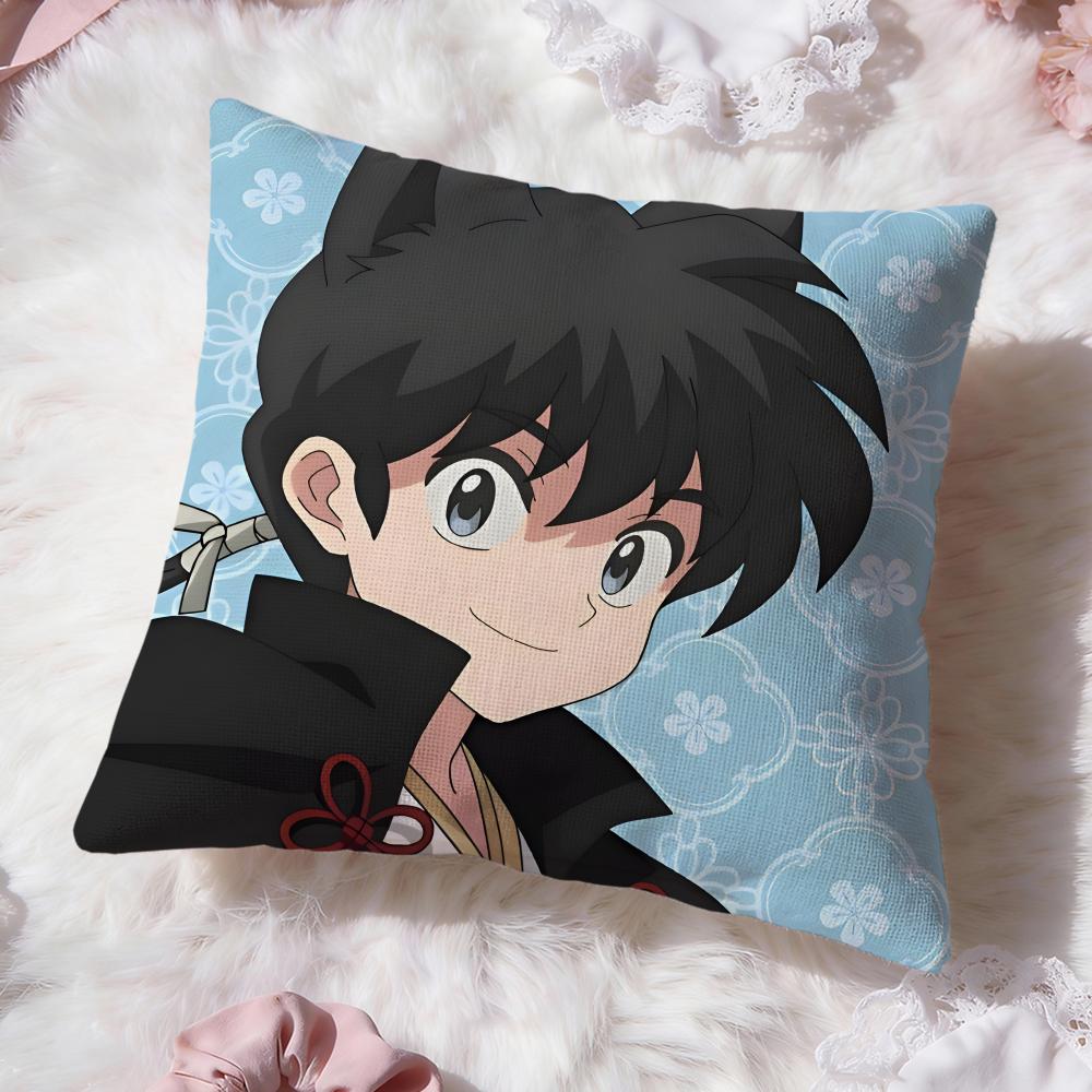 cute anime Ranma Cushion Cover Premium Comfort Reversible Pillow Cove -Two in One Design for Any Room & Car Interior