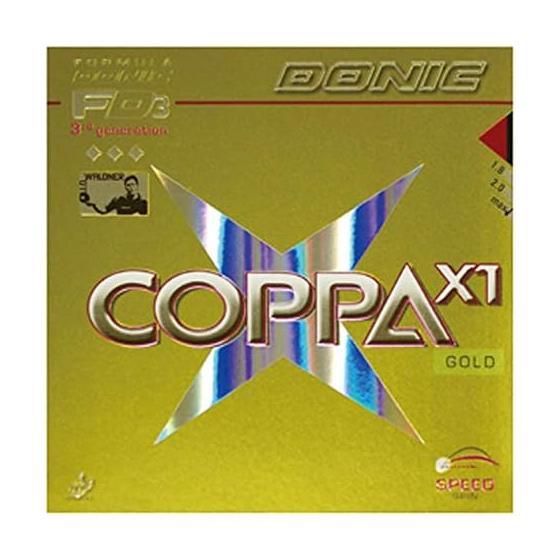 DONIC Настольный теннис Coppa X1 Мягкая накладка Накладка Красная 2.0 AL052