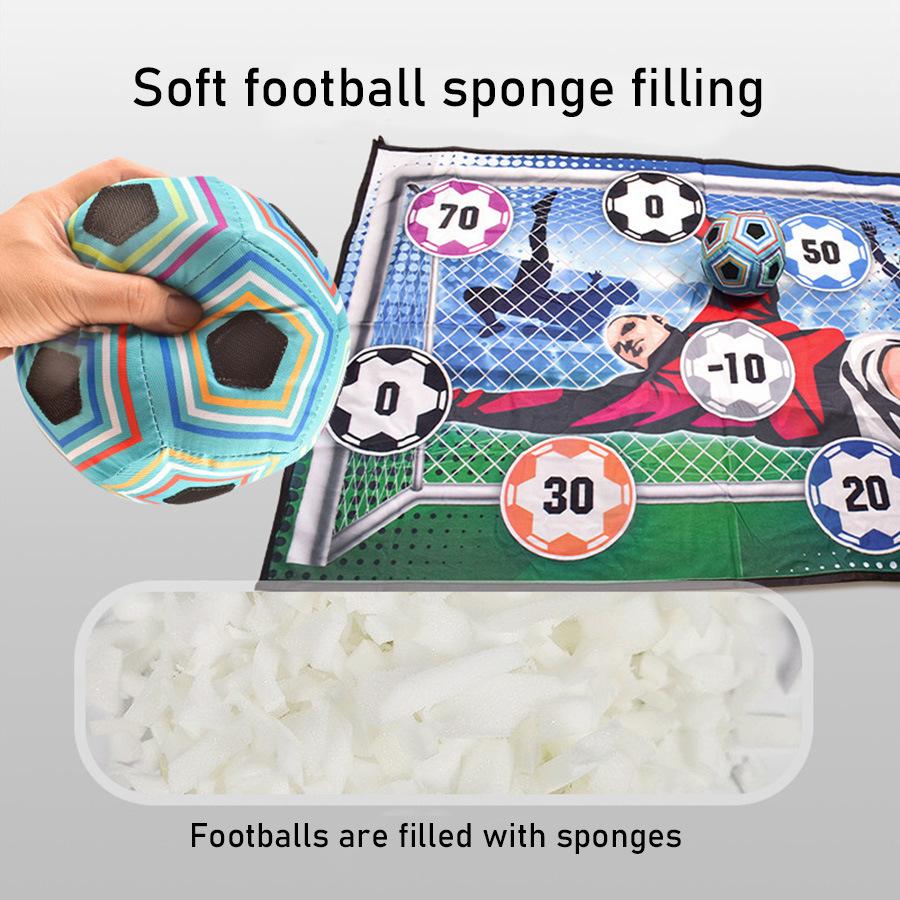 Soccer Game Mat Set Outdoor Indoor Soccer Toys Multiplayer Competitive Soccer Games Children Football Training Boy Gifts