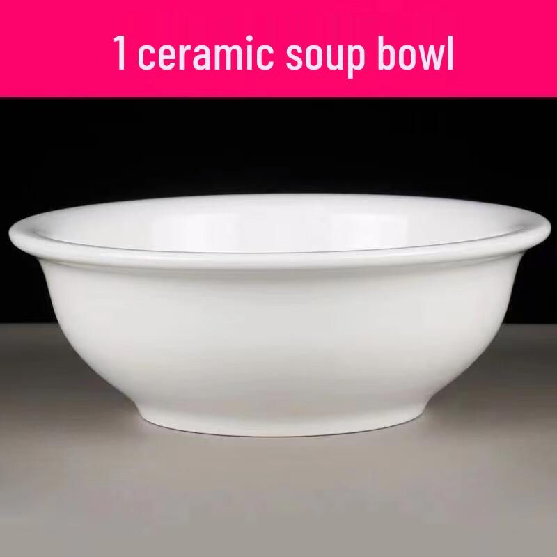Restaurant Style Ceramic Soup Bowl