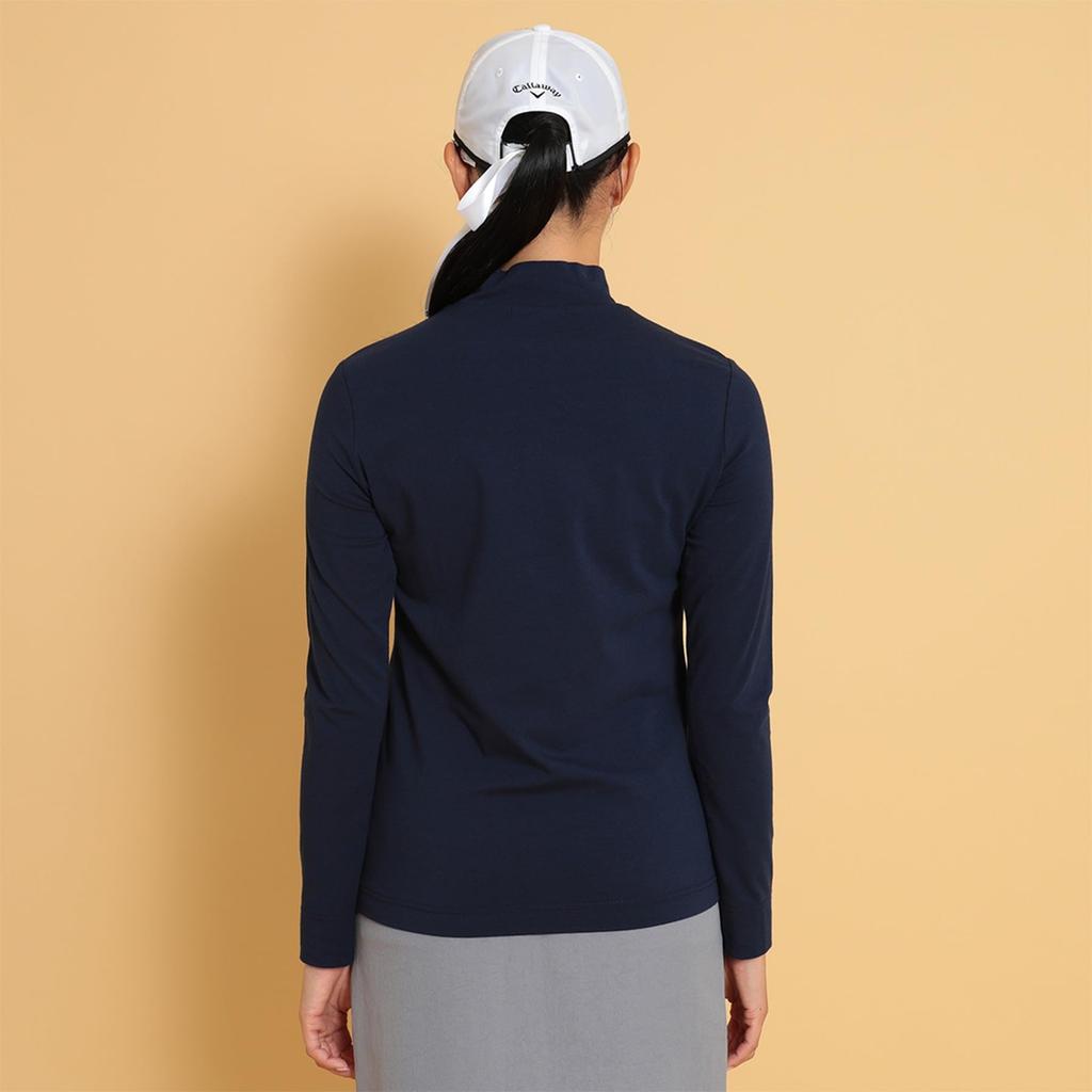 Callaway Long Sleeve Mock Neck Shirt Golf Undershirt C24233200 Women's (Stretch) / / 1120_Navy