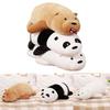 We Bare Bears Pillow Cartoon Bear Grizzly Bear Panda Soft Stuffed Plush Toy Doll Perfect Gift Option