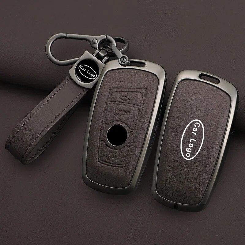 Zinc Alloy  Car Key Case Cover For BMW 1 3 5 7 Series X1 X3 X4 X5 X6 F10 F20 F30 F34 F11 F15 F16 F25 F31 M3 M4 E34