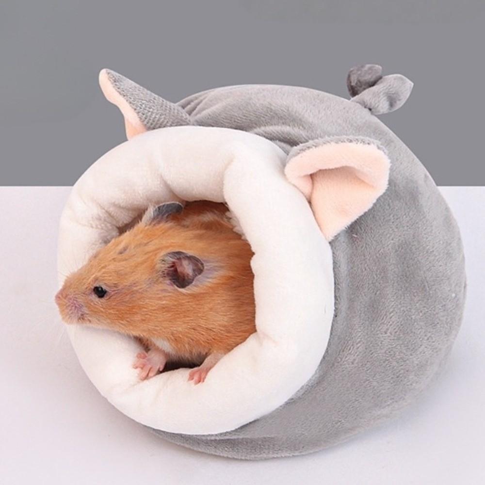 Thickened Hamster Cotton House Cute Rat Sleepping Bed Cow Hamster Nest  Golden Hamster