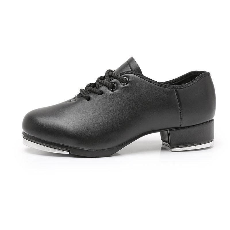 Imitation Leather Women MenTap Dance Shoes Beginner Children's Tap Shoes