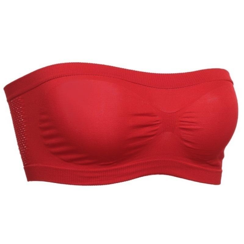 Dámský tubusový top bez ramínek Bandeau podprsenka Spodní prádlo Dámské Bralette Bezešvé topy bez ramínek Podprsenky s dutým zavinutým hrudníkem