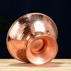 Tibetan Red Copper Bowl Fruit Dish Auspicious 21 CM Buddhism Engraving Plate Altars Food Tray Desktop Indoor Home Decorative