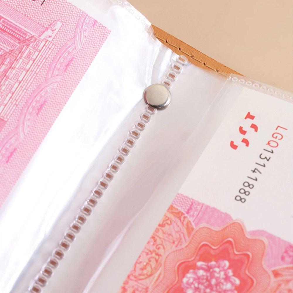 PU Mini Binder Savings Challenge Waterproof Savings Challenges Sheets Gifts Budget Binder for Kids