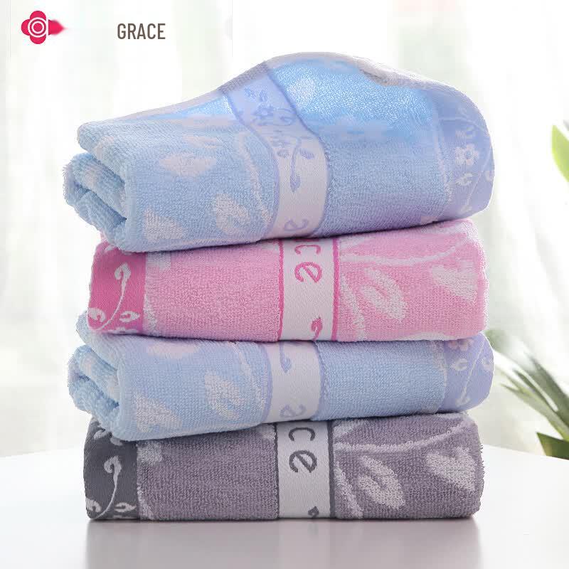 Набор жаккардовых полотенец для лица Grace 6394-1