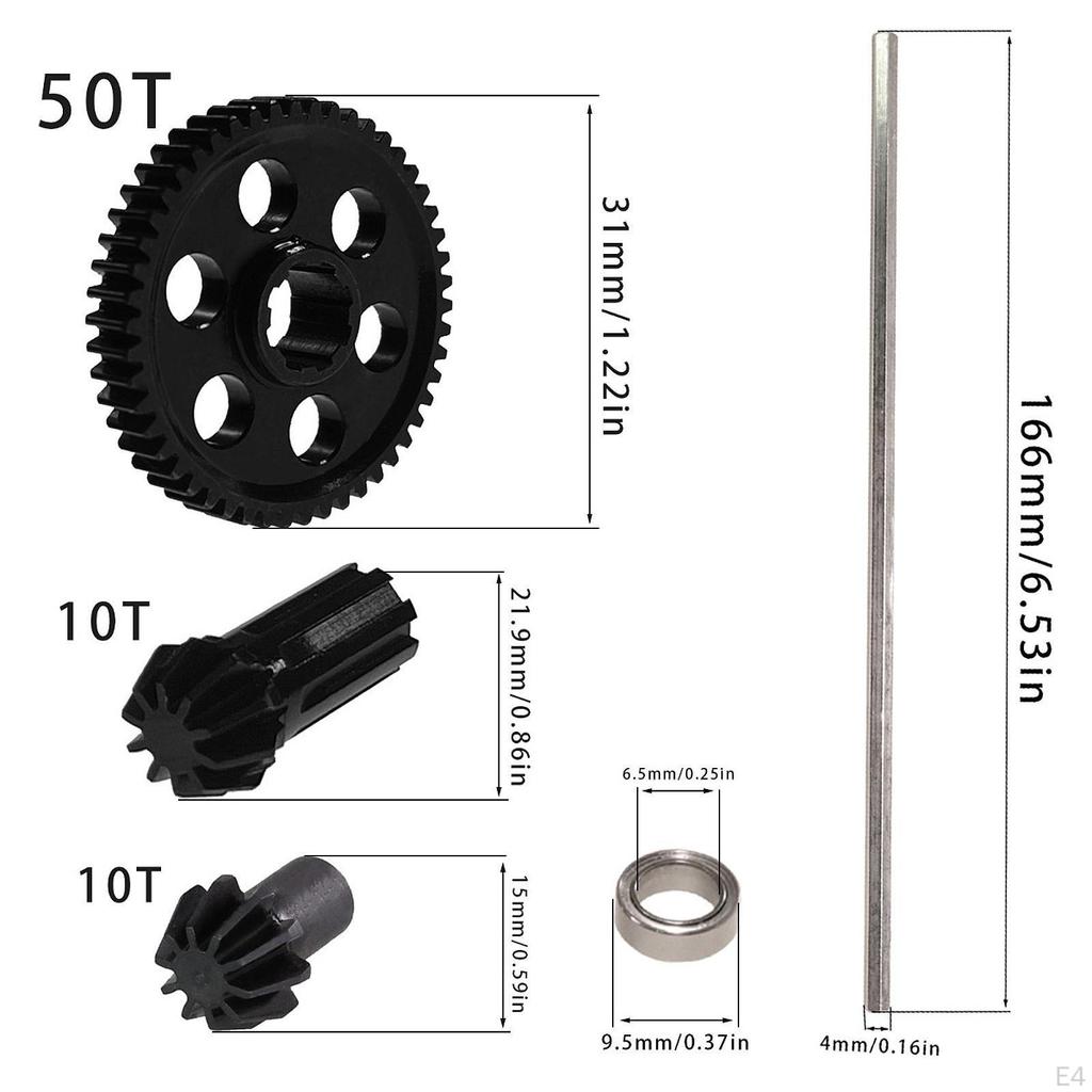Metal Center Drive Shaft Central Transmission Parts RC Car for