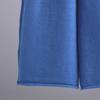 Knitted 2 Piece Set Women's Thick Warm Casual Pullover Sweaters+Wide Leg Pants Tracksuits Outfits Autumn Winter