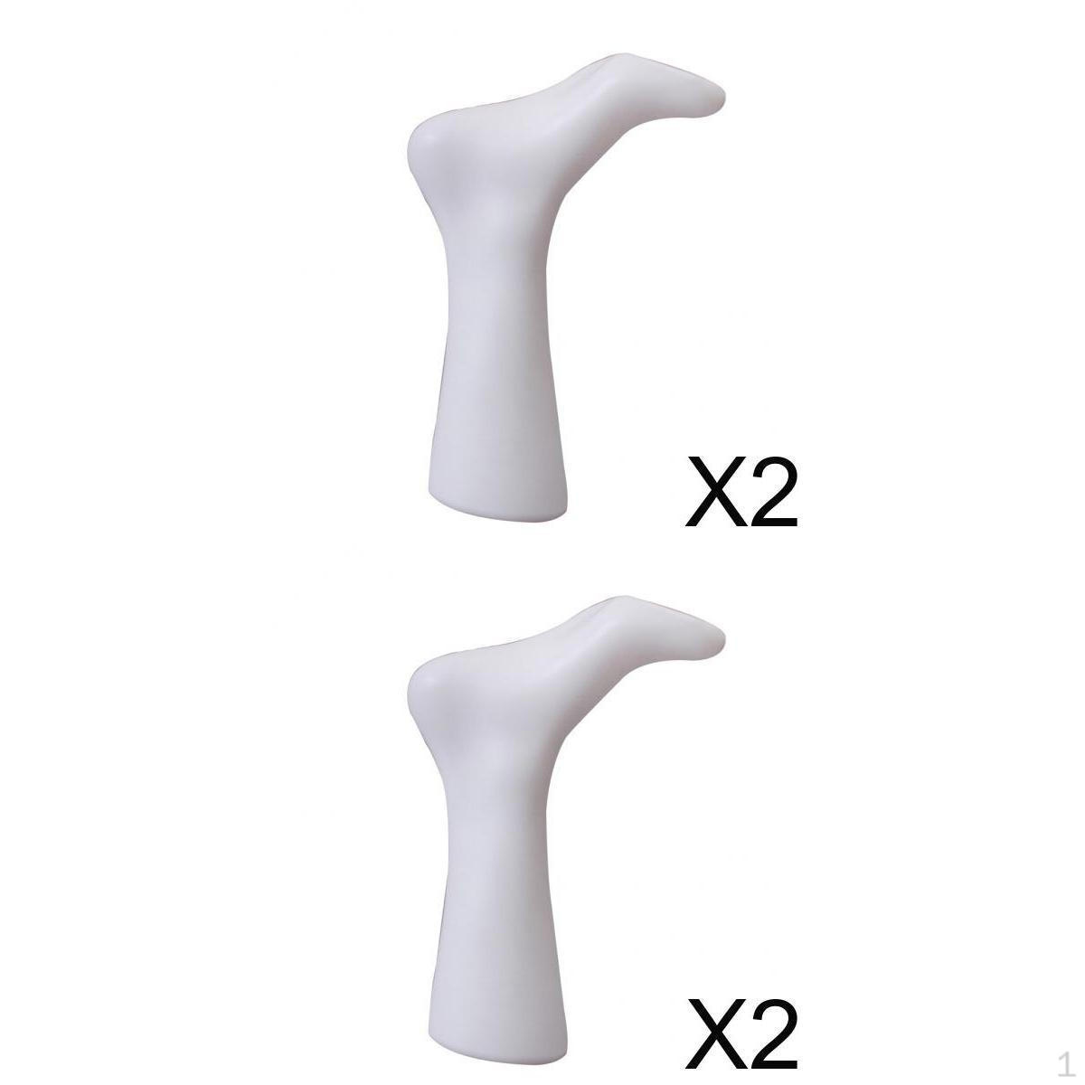 

4 Pcs Adult Foot Plastic for Sock Display Male