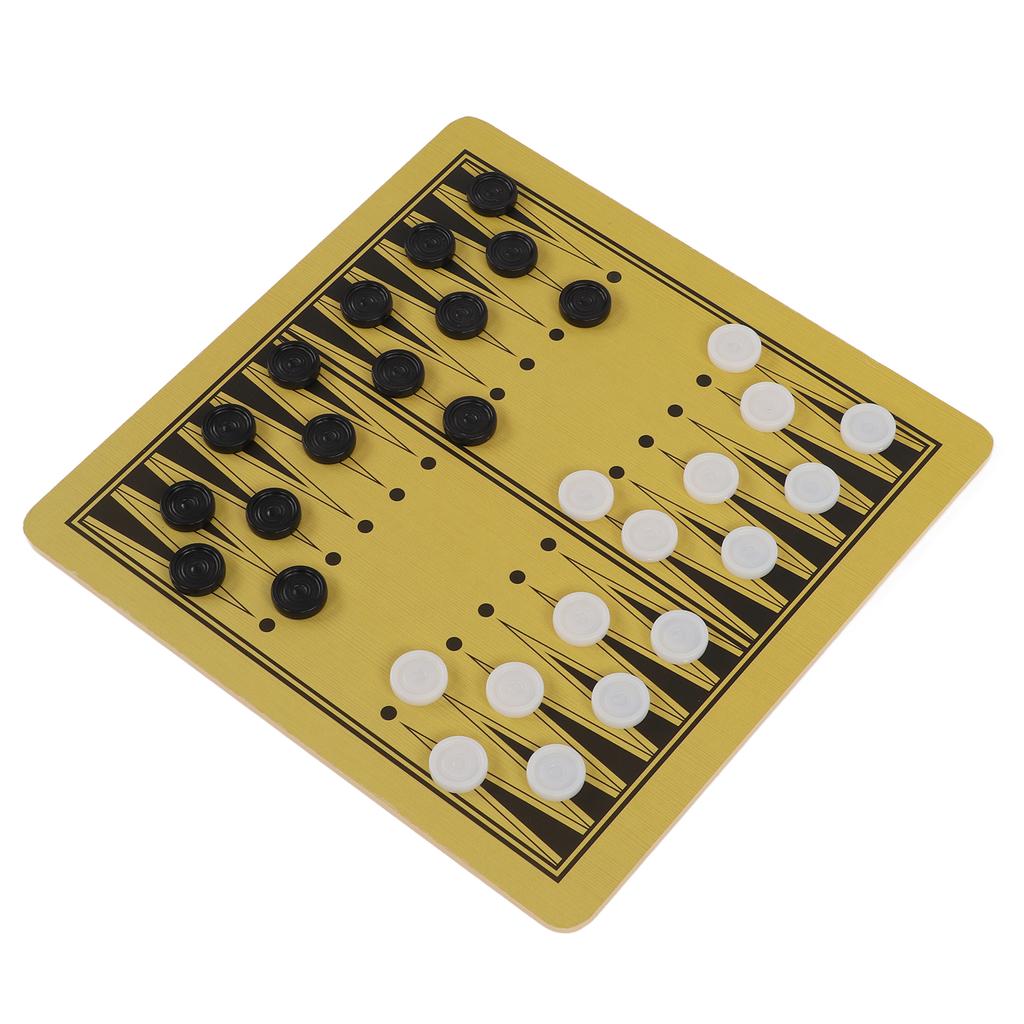 3 in 1 Wooden Chess Board Set Travel Games International Chess Checkers Toy Game Board Toy