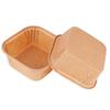 50Pcs Muffin Cup Easy To Release Disposable Non-stick High-temperature Resistant Roll-rim Design Baking Paper Thickened