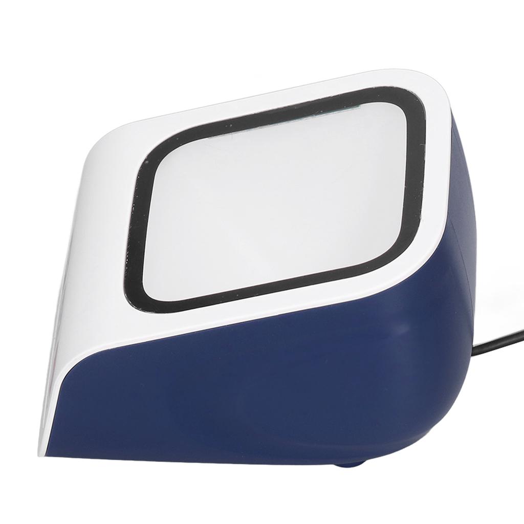 Desktop Barcode Scanner Voice Prompts Large Window QR Barcode Scanner with USB Interface 2D Barcode Reader for Windows