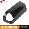 2x Black Top Half Rearview Mirror Cover W/turn Signal For 2010-18 Dodge Ram 1500