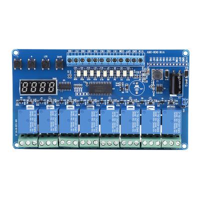 836V 8channel Multifunction Time Delay Relay Interface Board Module Optocoupler LED