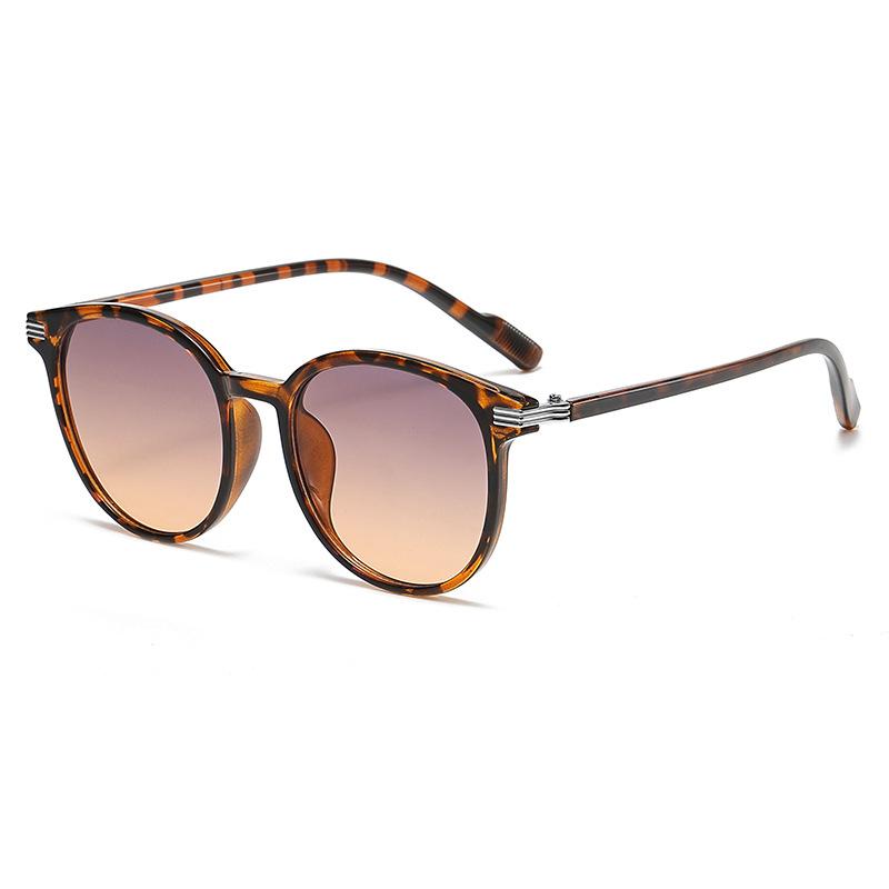 Round Large Frame Ladies Sunglasses
