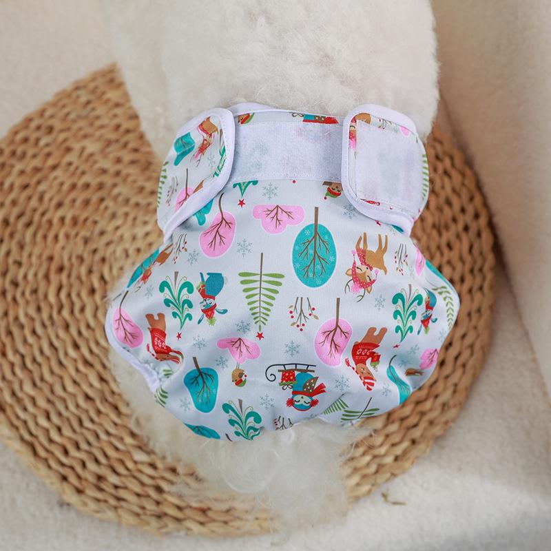 Pantaloni fisiologici per cani femmine - Pannolini mestruali e vestiti per animali domestici per primavera/estate.