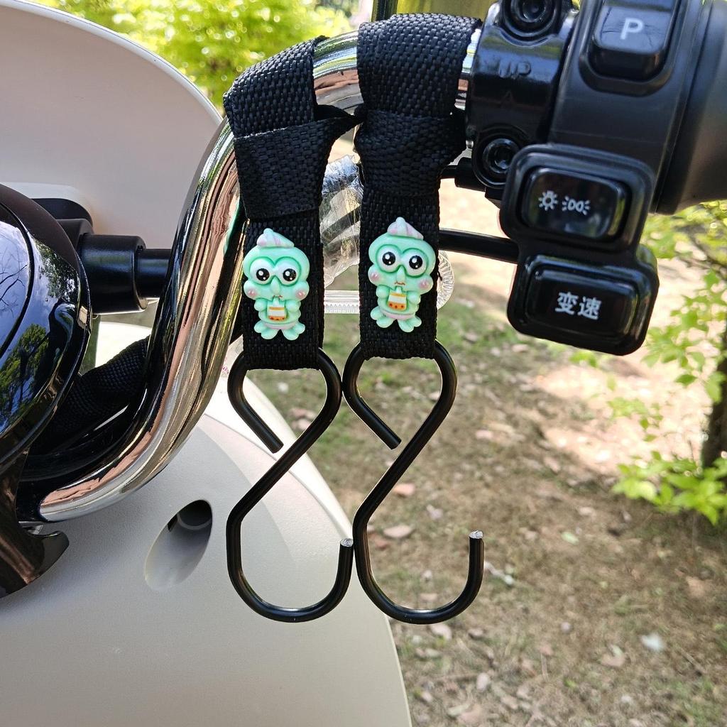 Portable Cartoon Scooter Hook for Helmets and Bags
