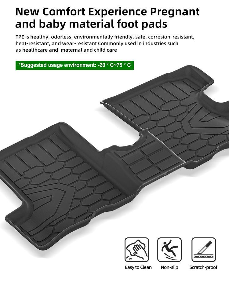 21-25 LADA LARGUS/CROSS TPE Car Floor Mats & Trunk Liner