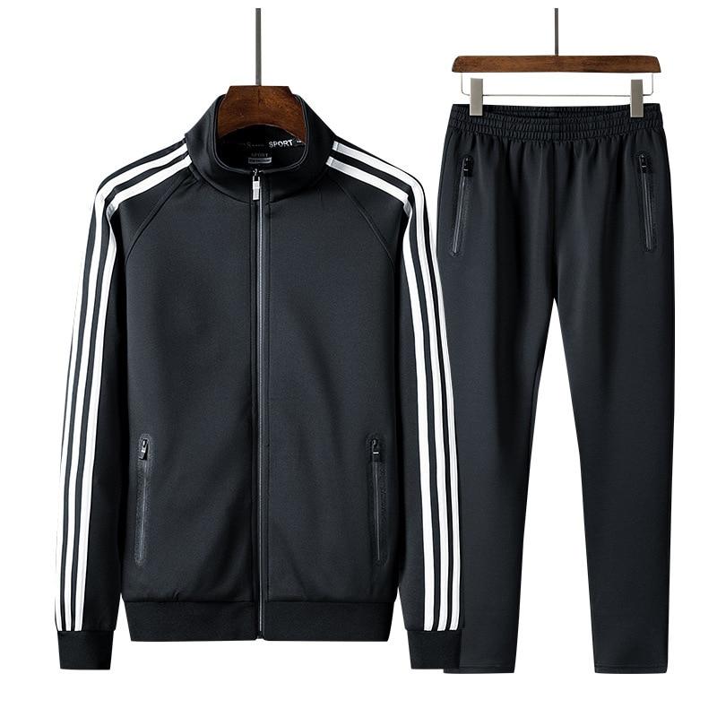 Survêtement Homme 2 Pièces - Pantalon Large Et Veste à Capuche, Confortable Pour Le Sport Et Le Quotidien