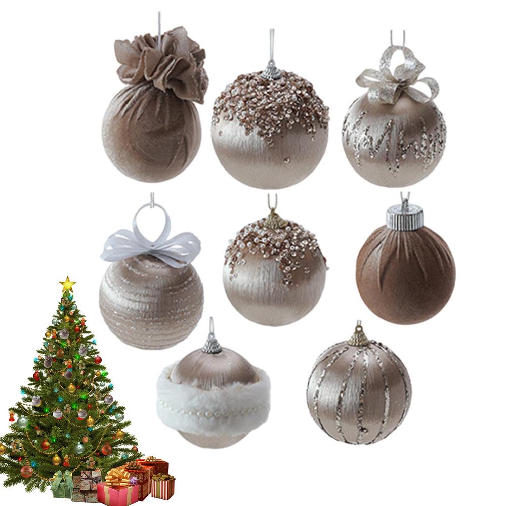 

Shatterproof Christmas Ornaments Foam Shatterproof Home Decor Tree Balls Christmas Ornament Set For Indoor Outdoor Fireplace Others