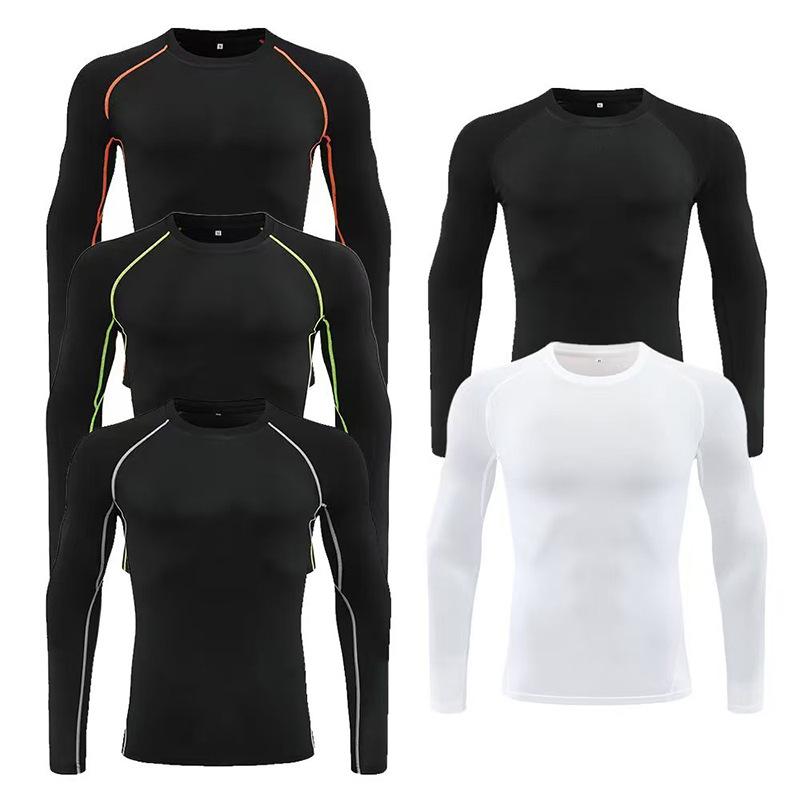 Kids' Quick-Dry Base Layer Sports Set: High-Elasticity Compression Top & Pants for Running, Training, Fitness, and Basketball