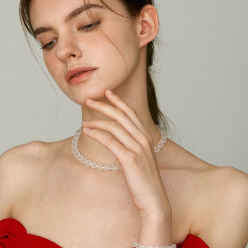 THE PART OF Pearl White Quartz_B