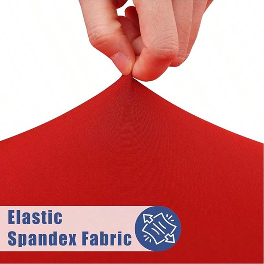 Christmas Decorative Tablecloth, Elastic Fit Tablecloth For 6ft Rectangular Tables, Stretchable And Washable Patio Tablecloth, Suitable For Outdoor