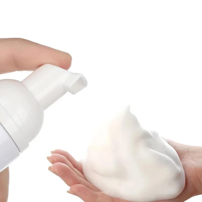2Pcs 30ml 50ml 60ml Plastic Foam Pump Bottle Empty Face Eyelashes Cosmetic Bottle Cleaner Soap Dispenser Foam Bottle
