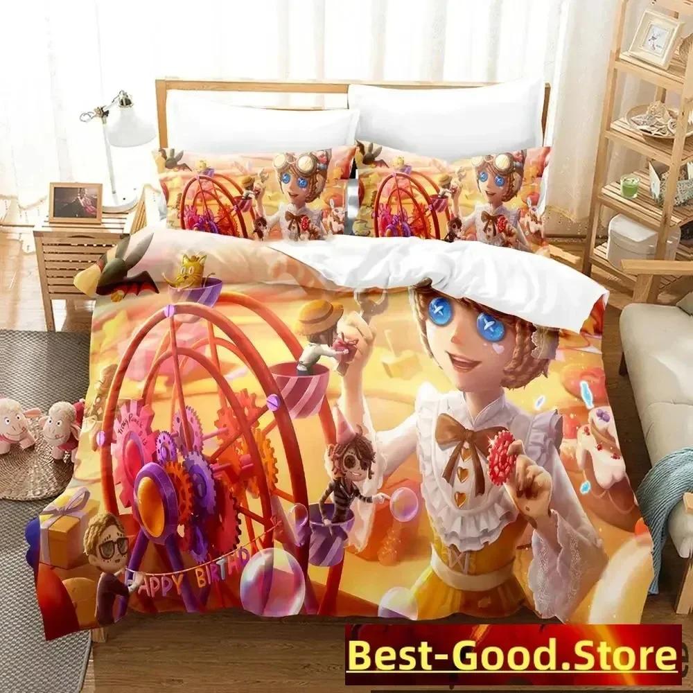 Game Identity V Anime Bedding Set Boys Girls Twin Queen King Size Duvet Cover Pillowcase Bed Boys Adult Home Textileextile