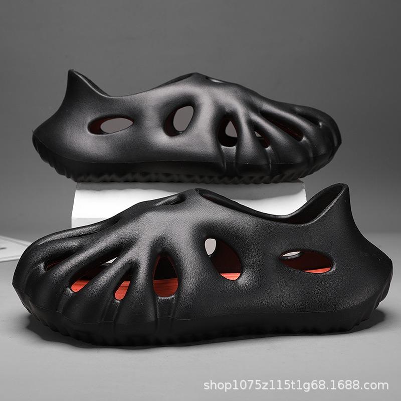 Men's hole shoes summer wear non-slip casual eva soft sole comfortable new versatile beach sandals