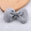 Korean Princess Pearl Bow Hair Clip for Girls - Fashionable Yarn DIY Headwear