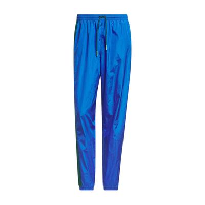 Originals Hoop York City Pants Letter Logo Print Color Block Loose Fit Cuffed Basketball Knit Sports Pants Unisex Pants Air-Force-Blue IT9951