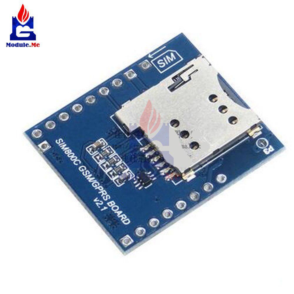 Buy SIM800C 5 V 3.3 V TTL GSM GPRS Development Board IPEX Module with ...