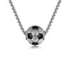 Soccer Silver Soccer Ball Soccer Chain Soccer Gift Necklace, 925, Accessory, Necklace, Men's, Women's, Goods,