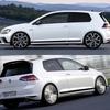 Car Side Door Long Stripes Stickers for Volkswagen VW Golf 7 MK7 Vinyl Film Decals Automobiles Styling Tuning Auto Accessories