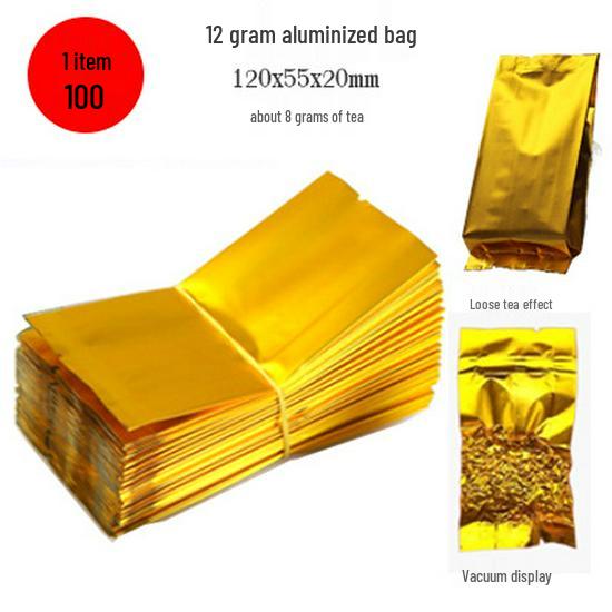 Small 5g Vacuum-Sealed Black & Green Tea Pack with Aluminum Foil Lining