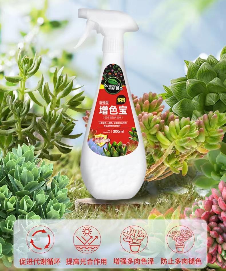 Sukulentní rostlina Eugenin podporuje rašení, zakrslý, zabraňuje vytahování, organické granule, sukulent a sukulent 300 ml