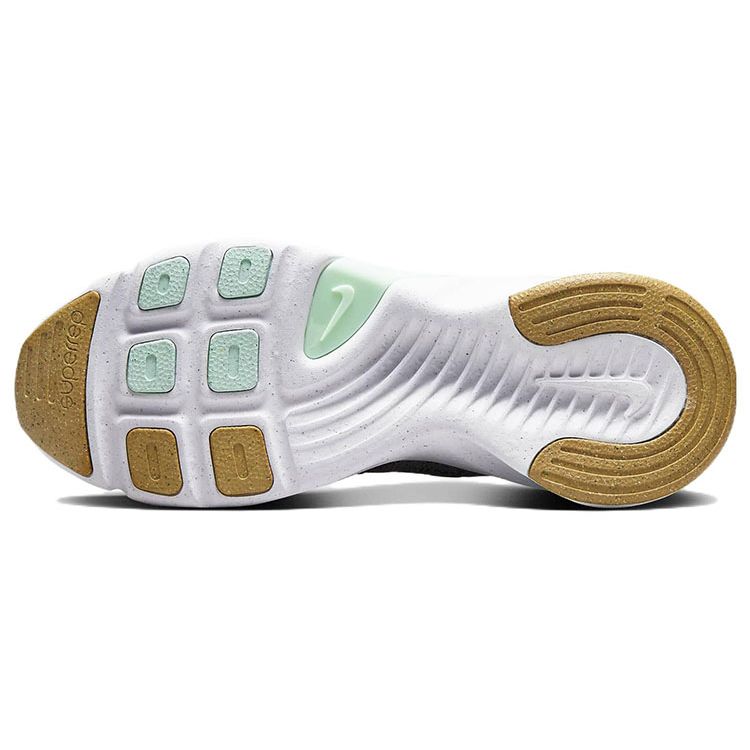 Nike SuperRep Go 3 Flyknit Dusty Sage Gum Men Sneakers Black-White-Mint-Foam DH3394-005