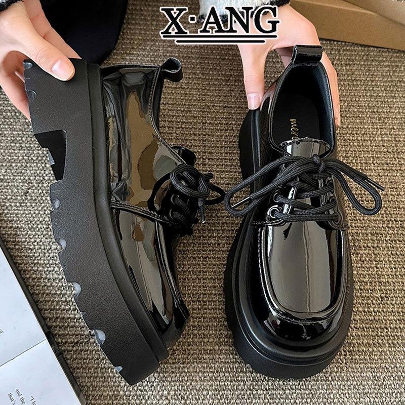 Platform Small Leather Shoes Mary Jane Women's Shoes Spring New Leather Shoes