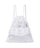 Uuuup Lace String Bag - White