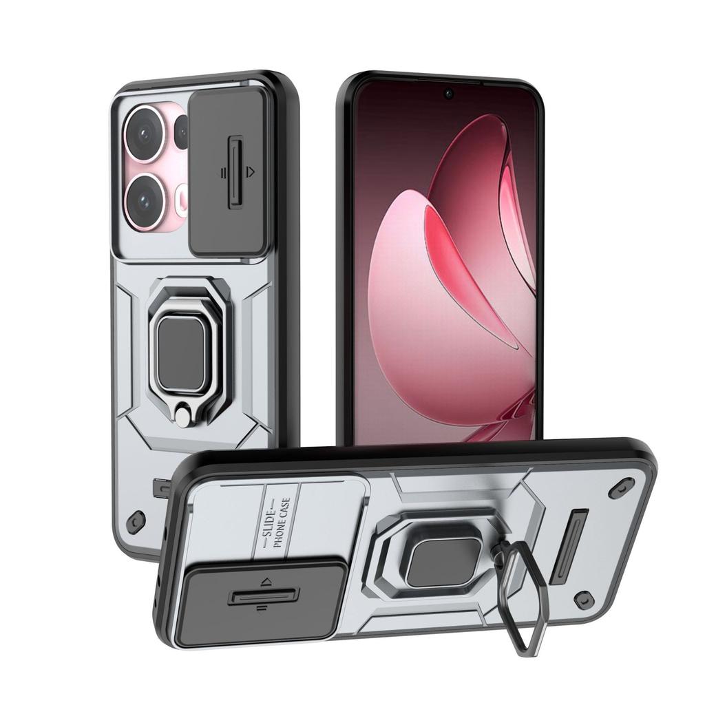 Oppo Realme 12 Pro Handyhülle, Militärgradige magnetische Ständer-Handyhülle für Oppo Realme 12 Pro