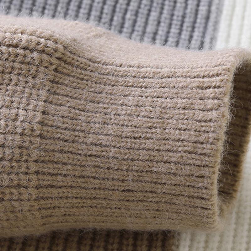 PLAYBOY Men's Crew Neck Knit Pullover Sweater