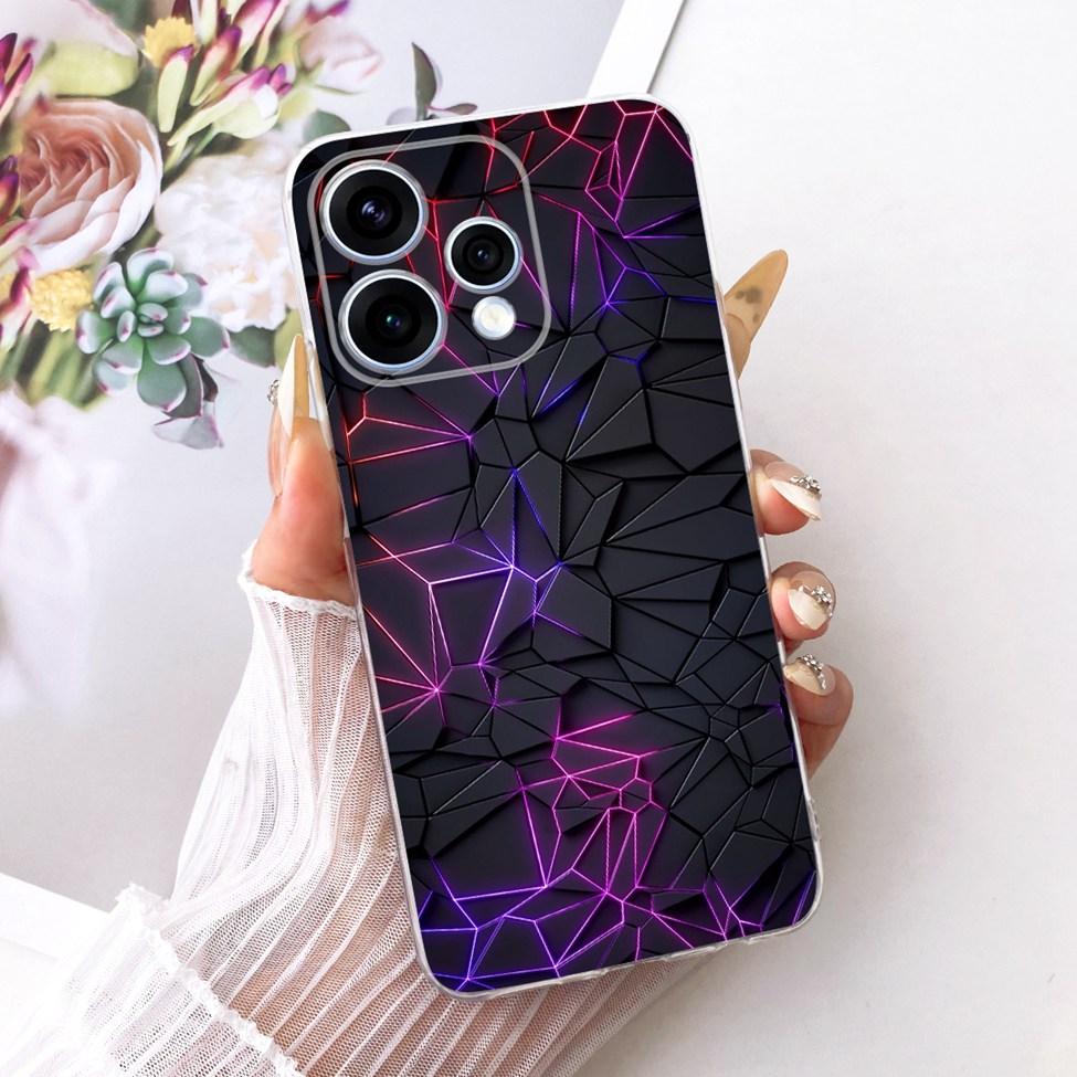 For Oppo Reno 15 5G Case Cover Transparent Fashion Butterfly Cute Cat Cool Painted Soft Bumper For Oppo Reno 15 CPH2825 Casing